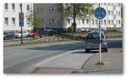 Falschparker auf dem Radweg